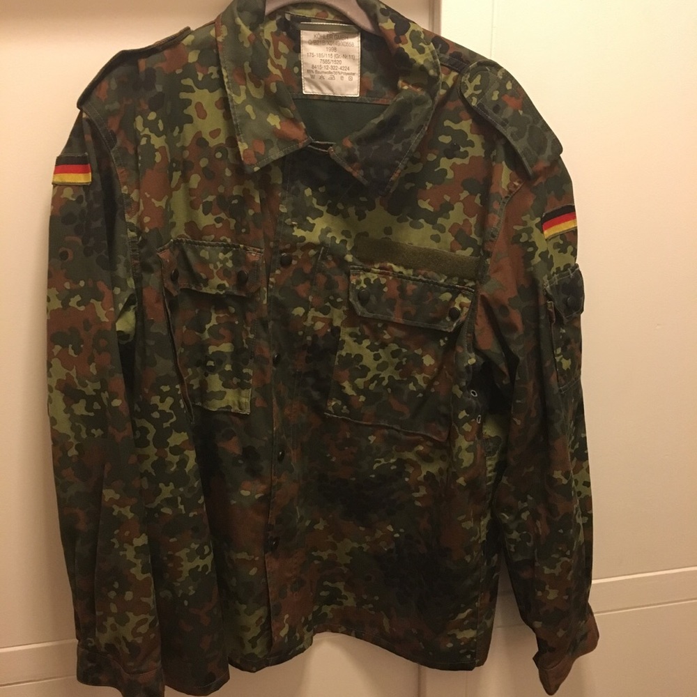 German camo jacket